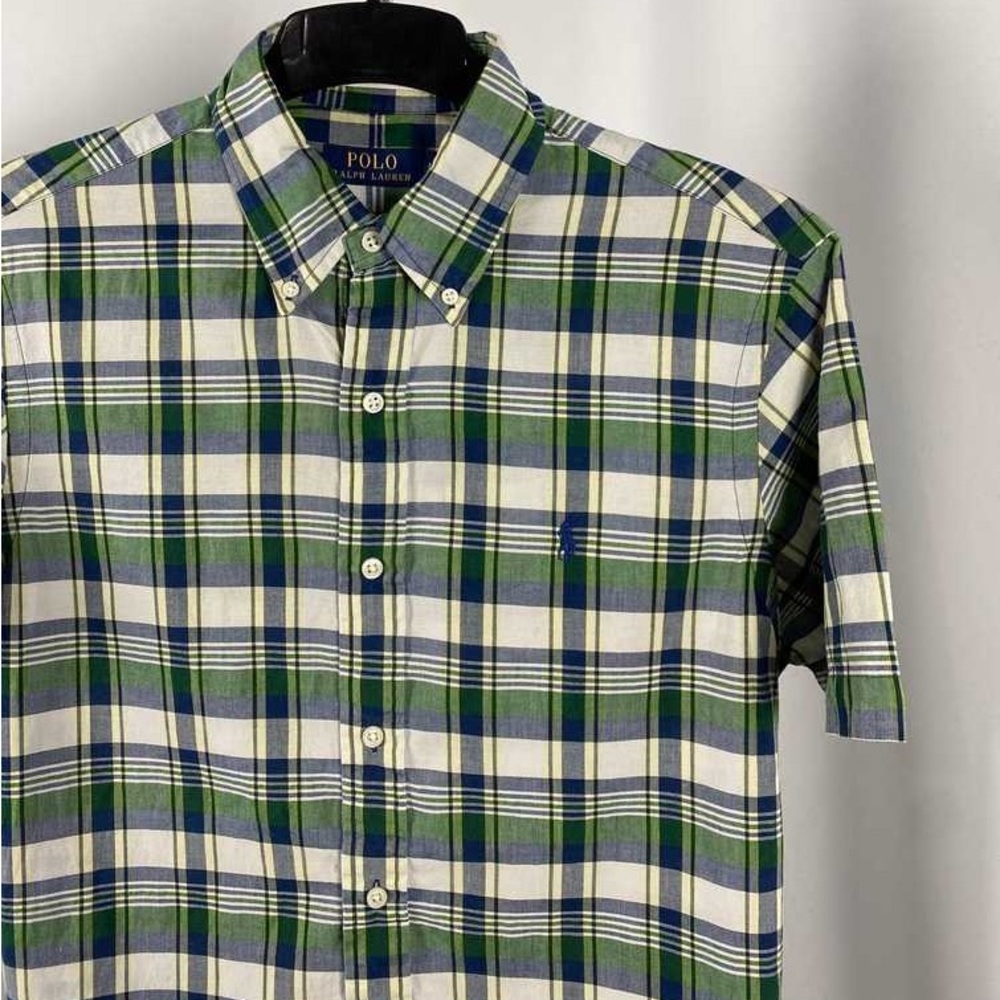 Polo By Ralph Lauren Men’s Short Sleeve Button-Down Shirt L